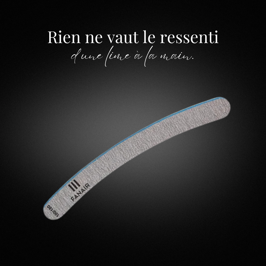 Lime courbée 100/180 zébra