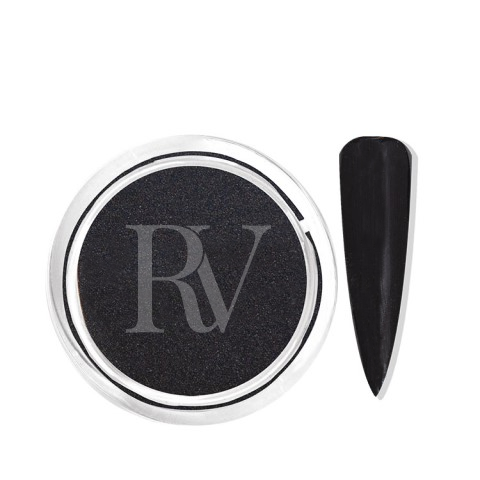 Poudre acrylique, Noir, paillettes, Poudre, Résine et poudre, pose d'ongles, renforcement d'ongles