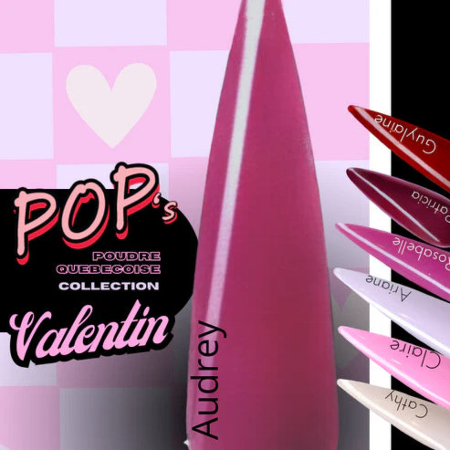 Audrey 1oz / Poudres de couleurs POP'S pour résine et poudre
