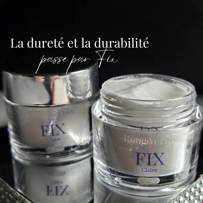 Poudre Fix, Poudre claire, Poudre translucide, Poudre claire 1oz, Poudre claire 3 oz