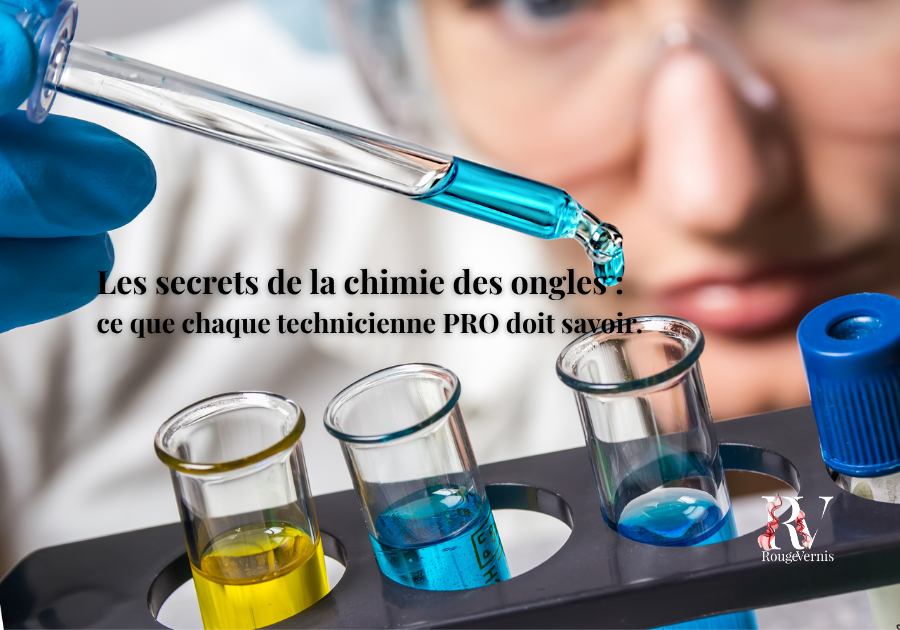 Carole Dugal enseignant la chimie des ongles pour prothésistes ongulaires professionnelles