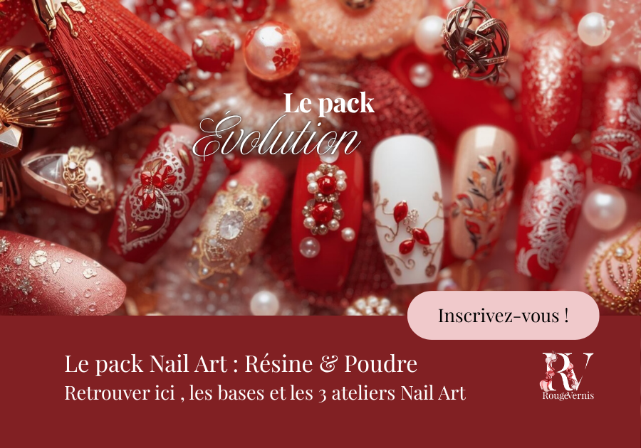 Nail Art Rouge Vernis